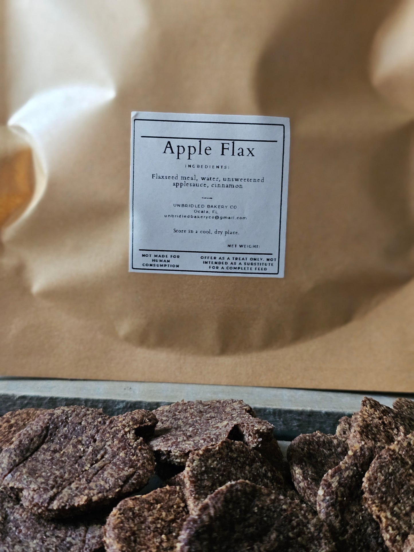 Apple Flax Treats (Low Sugar)