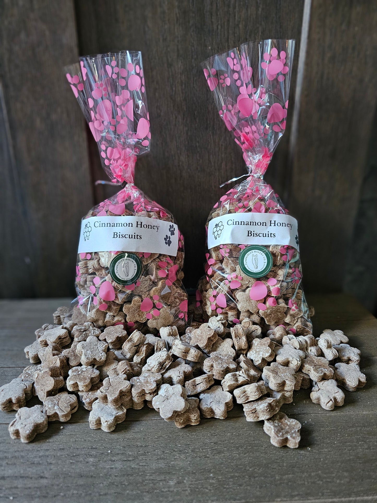 NEW! Cinnamon Honey Dog Biscuits