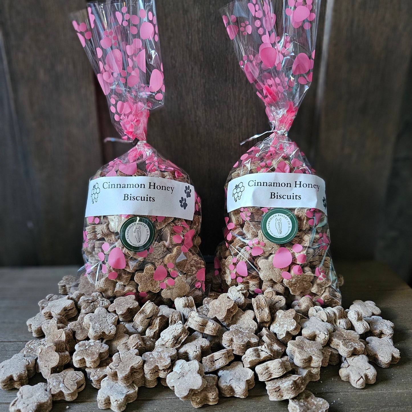 Healthy homemade dog biscuits
