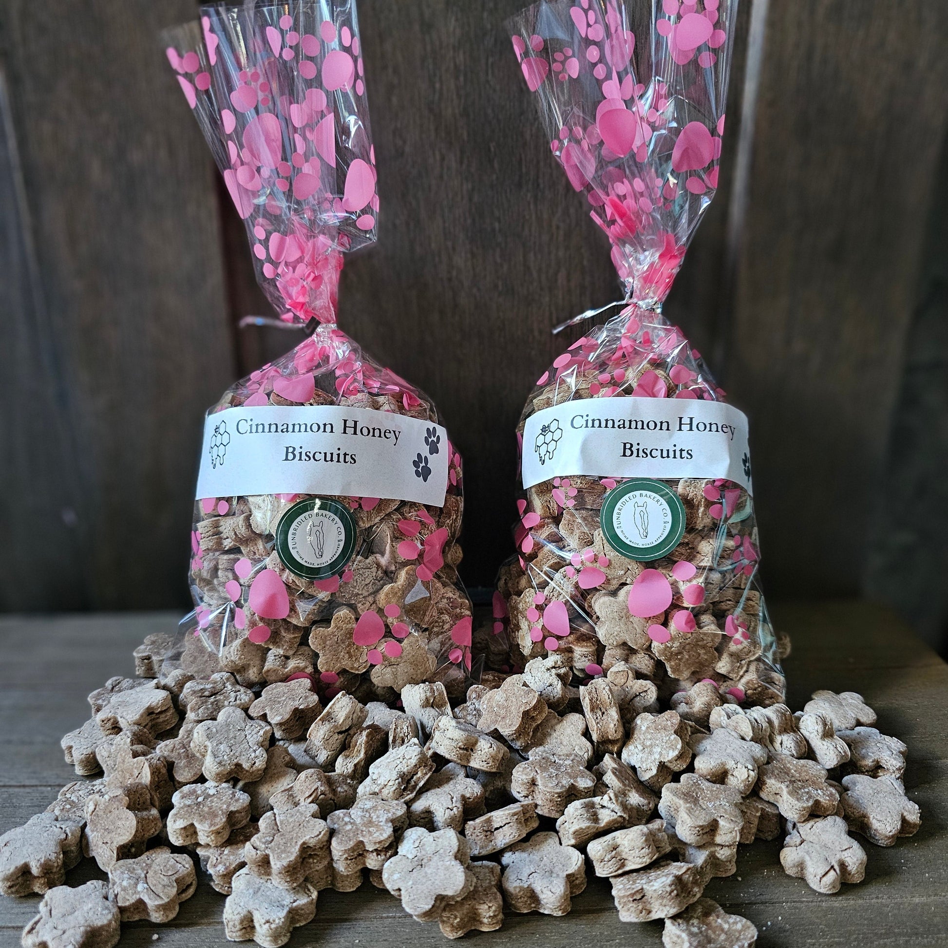 Healthy homemade dog biscuits