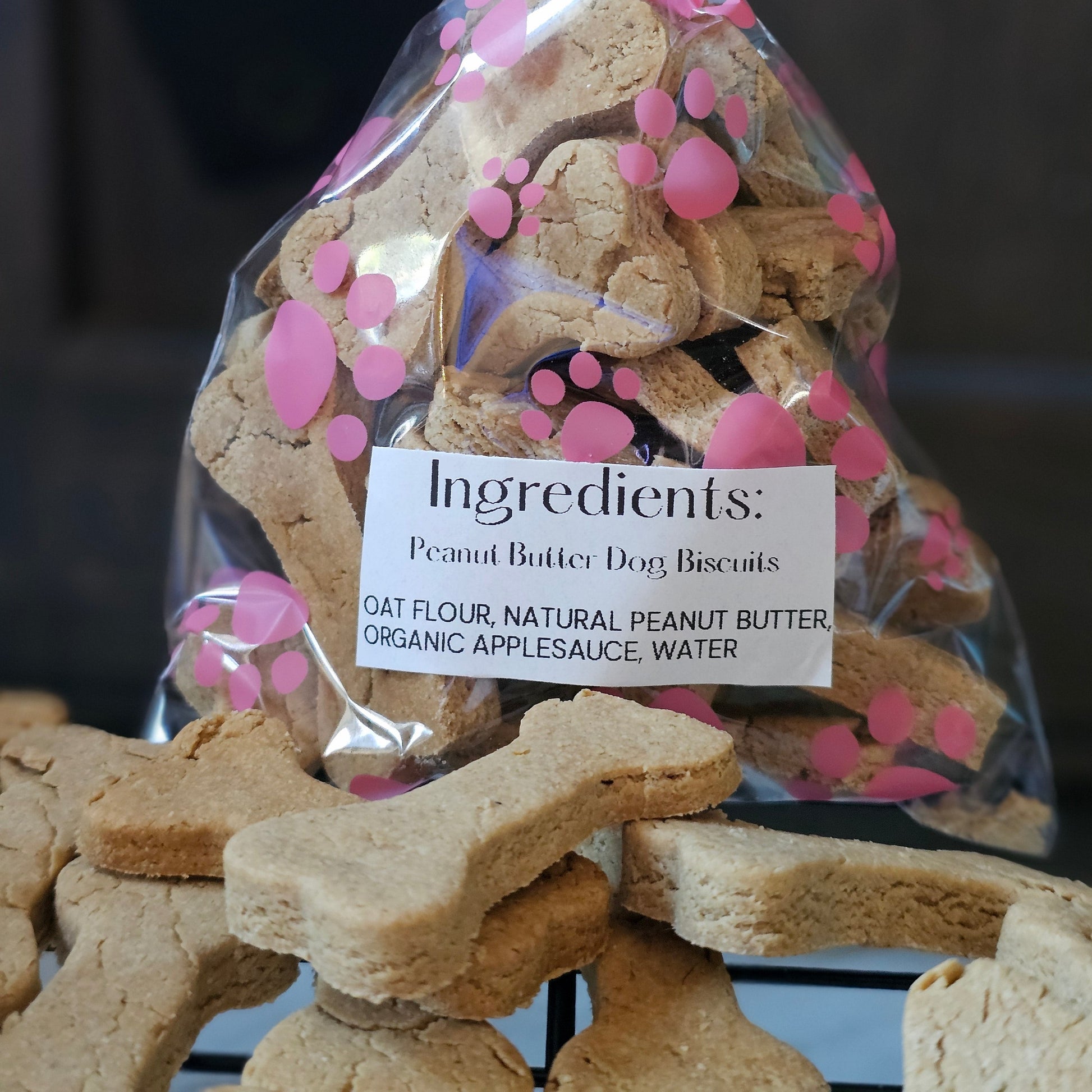 dog biscuits made with all-natural ingredients